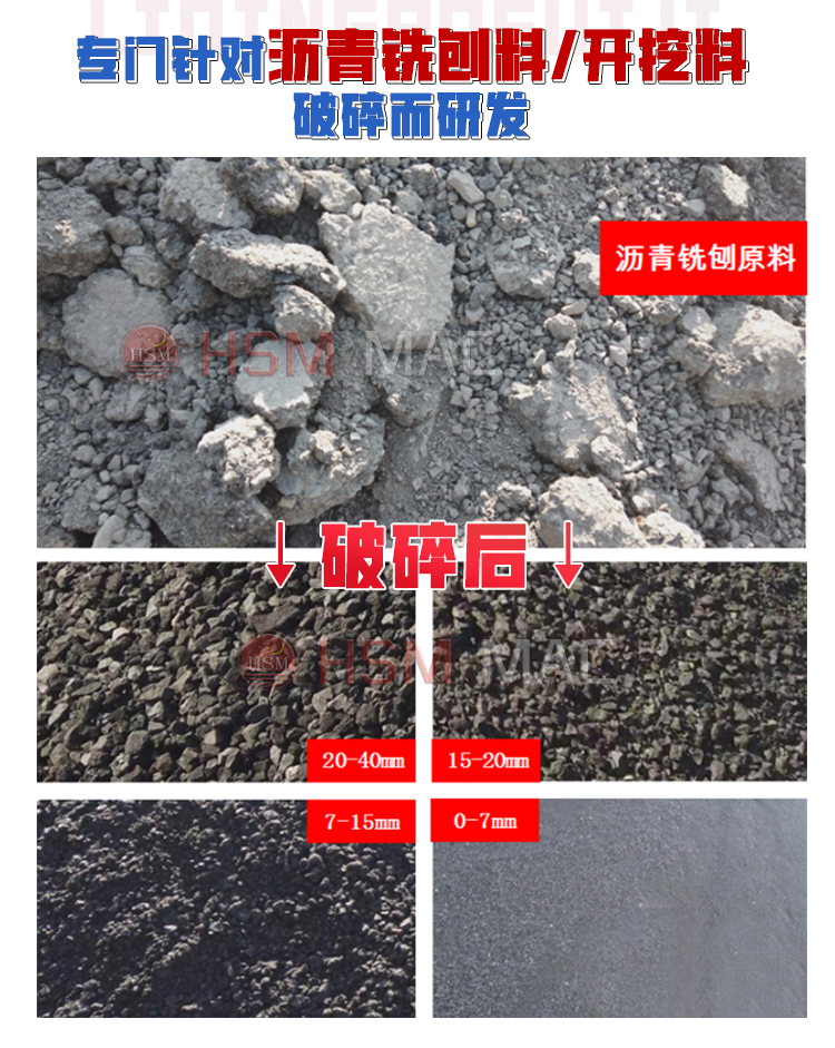 瀝青路面雙齒輥破碎機 路面廢渣破碎機 雙齒輥破碎機多少錢